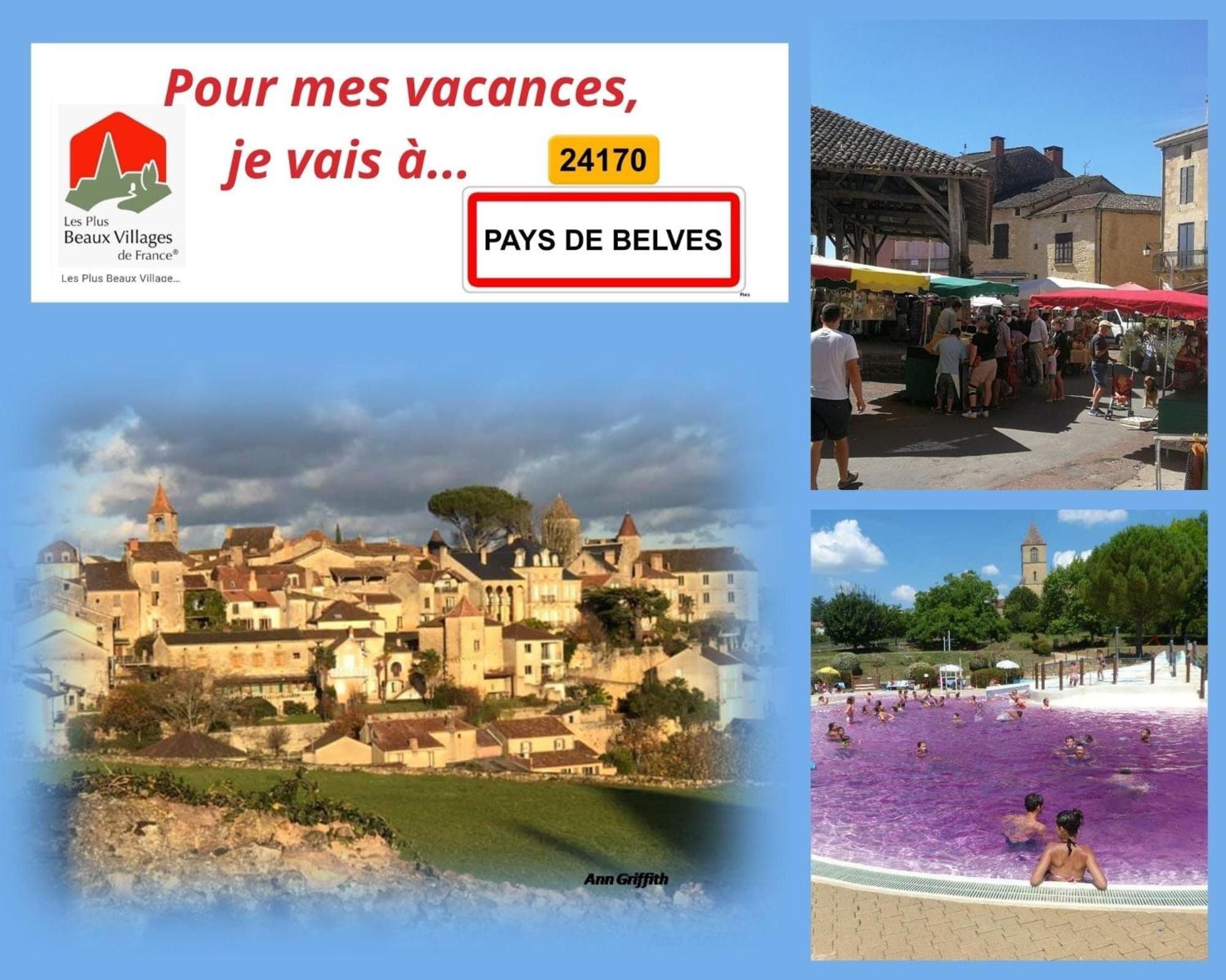 Au Lilas Rose Maison Entre Campagne Et Village Belvès Exteriér fotografie